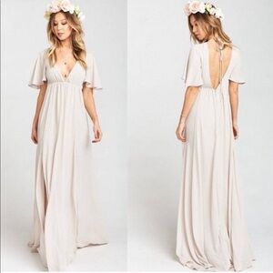 Show Me Your Mumu Faye Flutter Maxi Dress